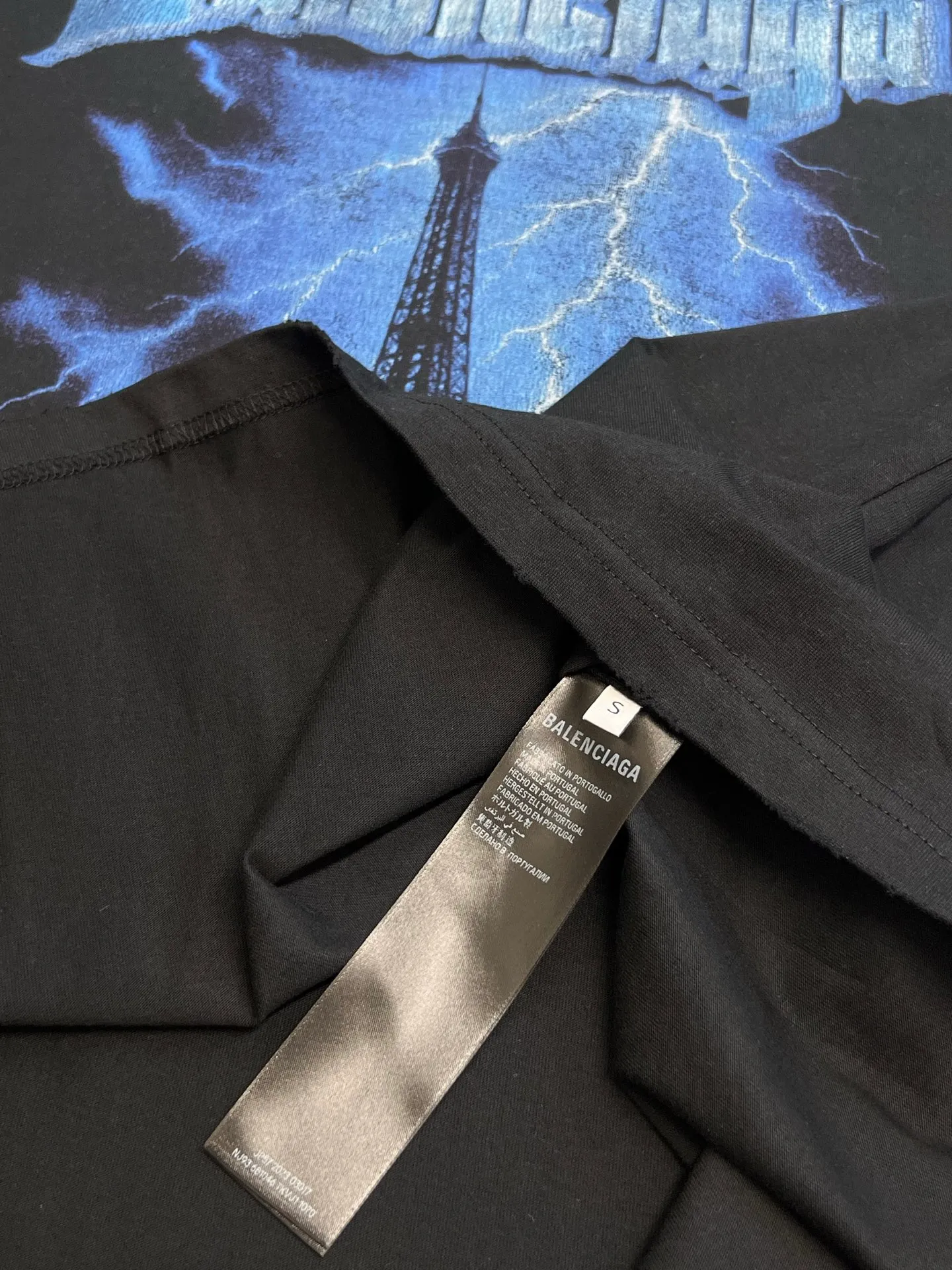 Paris thunderstorm ， size：xs s m l